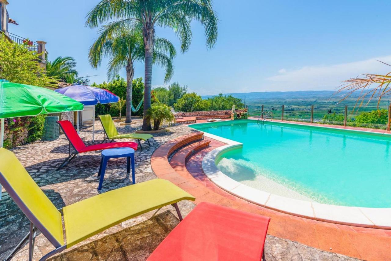 קרלנטיני "La Casina Del Forno Con Piscina Fra Catania E Siracusa " מראה חיצוני תמונה